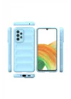 Mey İthalat®  Samsung Galaxy A33 5G Kılıf Optimum Silikon - Sky Blue
