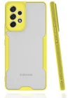 Mey İthalat®  Samsung Galaxy A33 5G Kılıf Platin Silikon - Sarı