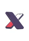 Mey İthalat®  Samsung Galaxy A34 5G Kılıf First Silikon - Mor