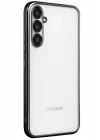 Mey İthalat®  Samsung Galaxy A34 5G Kılıf  Lensli Silikon - Siyah