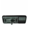 Mey İthalat®  Samsung Galaxy A34 5G Kılıf Pars Lens Yüzüklü Silikon - Yeşil