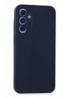 Mey İthalat®  Samsung Galaxy A35 5G Kılıf First Silikon - Lacivert
