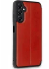 Mey İthalat®  Samsung Galaxy A35 5G Kılıf Flip Cover - Kırmızı