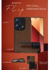 Mey İthalat®  Samsung Galaxy A35 5G Kılıf Flip Cover - Taba