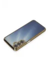 Mey İthalat®  Samsung Galaxy A35 5G Kılıf  Lensli Silikon - Gold