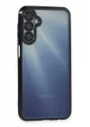 Mey İthalat®  Samsung Galaxy A35 5G Kılıf  Lensli Silikon - Siyah