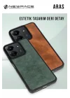 Mey İthalat®  Samsung Galaxy A36 Kılıf Aras Deri Kapak - Taba