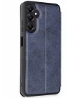 Mey İthalat®  Samsung Galaxy A36 Kılıf Flip Cover - Lacivert