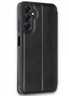 Mey İthalat®  Samsung Galaxy A36 Kılıf Flip Cover - Siyah
