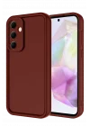 Mey İthalat®  Samsung Galaxy A36 Kılıf Viera Silikon - Bordo