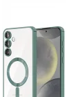 Mey İthalat®  Samsung Galaxy A36 Kross Magneticsafe Kapak - Koyu Yeşil