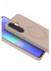 Mey İthalat®  Samsung Galaxy A36 Regal Magsafe Standlı Kapak - Çöl Titanyum