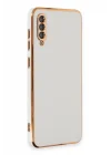 Mey İthalat®  Samsung Galaxy A50 Kılıf Volet Silikon - Beyaz
