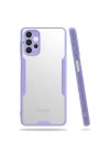 Mey İthalat®  Samsung Galaxy A52 Kılıf Platin Silikon - Lila