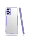 Mey İthalat®  Samsung Galaxy A52 Kılıf Platin Silikon - Lila