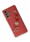 Mey İthalat®  Samsung Galaxy A53 5G Kılıf Esila Silikon - Kırmızı