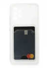 Mey İthalat®  Samsung Galaxy A53 5G Kılıf Kart Şeffaf Silikon - Şeffaf