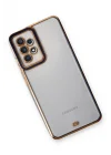 Mey İthalat®  Samsung Galaxy A53 5G Kılıf Liva Lens Silikon - Mavi