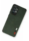 Mey İthalat®  Samsung Galaxy A53 5G Kılıf Loop Deri Silikon - Yeşil