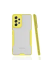 Mey İthalat®  Samsung Galaxy A53 5G Kılıf Platin Silikon - Sarı