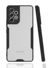 Mey İthalat®  Samsung Galaxy A53 5G Kılıf Platin Silikon - Siyah