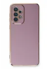 Mey İthalat®  Samsung Galaxy A53 5G Kılıf Volet Silikon - Mor