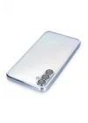 Mey İthalat®  Samsung Galaxy A54 5G Kılıf  Lensli Silikon - Açık Mavi