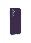 Mey İthalat®  Samsung Galaxy A54 5G Kılıf Nano içi Kadife Silikon - Mor