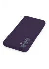 Mey İthalat®  Samsung Galaxy A54 5G Kılıf Nano içi Kadife Silikon - Mor