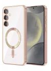 Mey İthalat®  Samsung Galaxy A54 5G Kross Magneticsafe Kapak - Rose