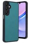 Mey İthalat®  Samsung Galaxy A55 5G Kılıf Aras Deri Kapak - Açık Yeşil