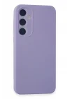 Mey İthalat®  Samsung Galaxy A55 5G Kılıf First Silikon - Lila