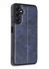 Mey İthalat®  Samsung Galaxy A55 5G Kılıf Flip Cover - Lacivert