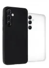 Mey İthalat®  Samsung Galaxy A55 5G Kılıf Puma Silikon - Siyah