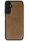 Mey İthalat®  Samsung Galaxy A56 Kılıf Flip Cover - Taba