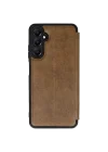 Mey İthalat®  Samsung Galaxy A56 Kılıf Flip Cover - Taba