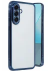 Mey İthalat®  Samsung Galaxy A56 Kılıf  Lensli Silikon - Lacivert