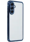 Mey İthalat®  Samsung Galaxy A56 Kılıf  Lensli Silikon - Lacivert