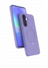 Mey İthalat®  Samsung Galaxy A56 Regal Magsafe Standlı Kapak - Lila