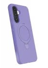 Mey İthalat®  Samsung Galaxy A56 Regal Magsafe Standlı Kapak - Lila