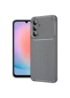Mey İthalat®  Samsung Galaxy A57 5G Auto Focus Karbon Kapak - Gri