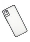 Mey İthalat®  Samsung Galaxy A71 Kılıf Montreal Silikon Kapak - Gri
