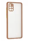 Mey İthalat®  Samsung Galaxy A71 Kılıf Montreal Silikon Kapak - Pembe