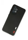 Mey İthalat®  Samsung Galaxy A72 Kılıf Loop Deri Silikon - Siyah