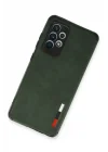 Mey İthalat®  Samsung Galaxy A72 Kılıf Loop Deri Silikon - Yeşil