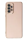 Mey İthalat®  Samsung Galaxy A73 5G Kılıf Volet Silikon - Pembe