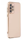 Mey İthalat®  Samsung Galaxy A73 5G Kılıf Volet Silikon - Pembe