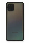 Mey İthalat®  Samsung Galaxy A81 / Note 10 Lite Kılıf Montreal Silikon Kapak - Siyah