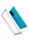 Mey İthalat®  Samsung Galaxy A91 / S10 Lite Kılıf Lüx Şeffaf Silikon