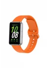 Mey İthalat®  Samsung Galaxy Fit 3 Klasik Kordon - Turuncu